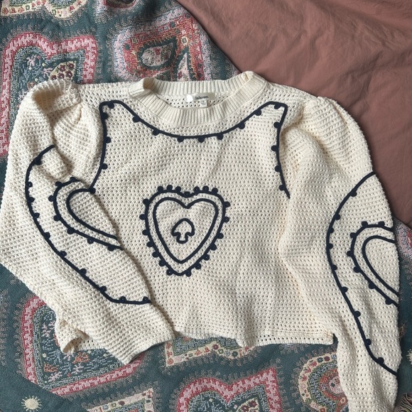 Lala von crochet heart sweater - L - Picture 2 of 6